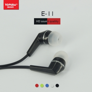 Cheap colorful plastic earbuds earphone