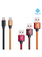 Leather USB Cable Charging Data